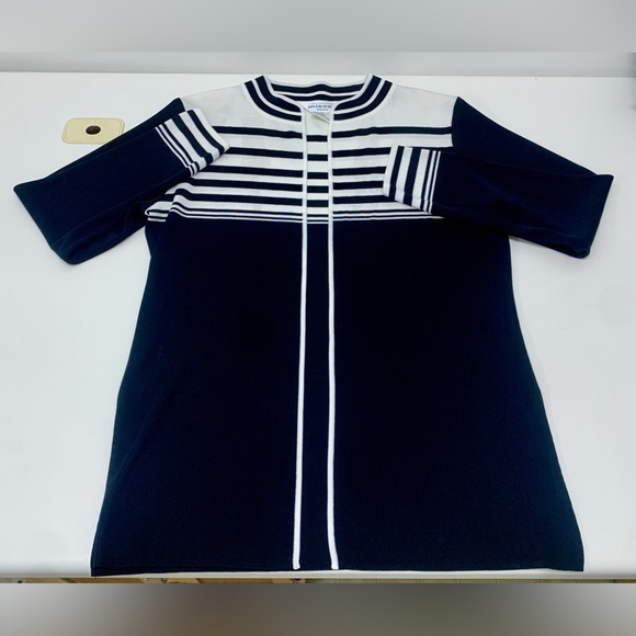 Women’s Large 100% Acrylic EXCLUSIVELY MISOOK Open Front Cardigan Sweater Jacket - Picture 4 of 16